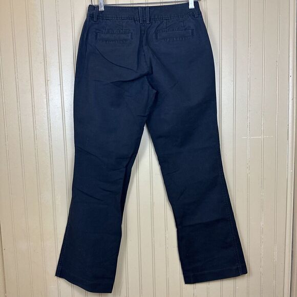 Eddie Bauer Blakely Fit Pant Straight Leg Black Size 4 - Picture 5 of 5